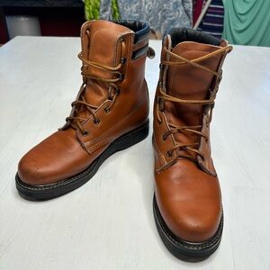 Colorado Insulated Leather Lace Up Boots Mens 9 Brown Work Hiking